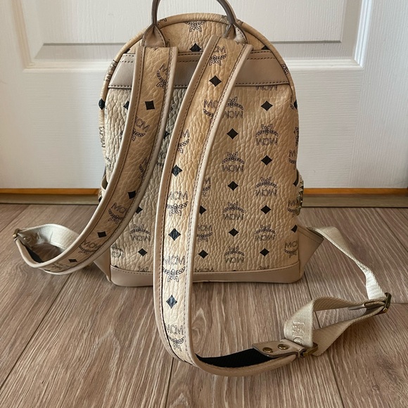 Authentic MCM - Stark Side Studs Backpack - Picture 12 of 17